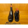 BOTTINE BROGUE CHELSEA CUIR NOIR 17855-N01