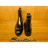 BOTTINE CUIR PATINE NOIR 17670-N01