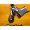 BOTTINE CHELSEA EN CUIR PATINE GRIS COUSU GOODYEAR 17909-G27