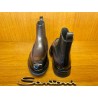 BOTTINE CHELSEA EN CUIR PATINE GRIS COUSU GOODYEAR 17909-G27