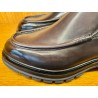 BOTTINE CHELSEA EN CUIR PATINE GRIS COUSU GOODYEAR 17909-G27
