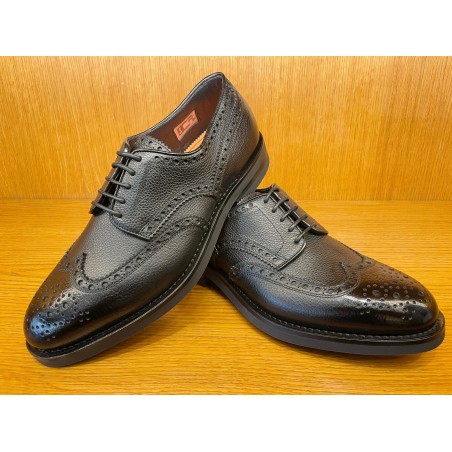 DERBY FACON BROGUE EN CUIR GRAINE NOIR 15761-N01