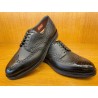 DERBY FACON BROGUE EN CUIR GRAINE NOIR 15761-N01