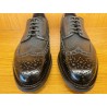 DERBY FACON BROGUE EN CUIR GRAINE NOIR 15761-N01