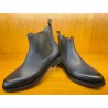 BOTTINE CHELSEA EN CUIR PATINE BLEU 17838-U59