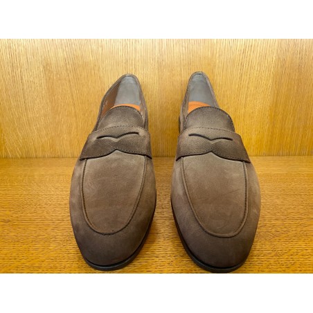 MOCASSIN CARLO EN DAIM MARRON MOYEN GOODYEAR FLEXIBLE  18837-M21