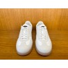 DBS OLY SNEAKER EN CUIR FOULONNE BLANC 21975-I50