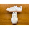 DBS OLY SNEAKER EN CUIR FOULONNE BLANC 21975-I50
