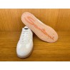 DBS OLY SNEAKER EN CUIR FOULONNE BLANC 21975-I50