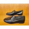 MOCASSIN CARLO EN CUIR NOIR GOODYEAR FLEXIBLE 18837-N01