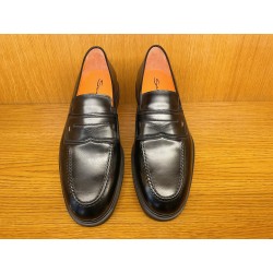 MOCASSIN EASY EN CUIR NOIR