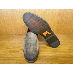 MOCASSIN EN DAIM MARRON 18829-M21