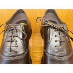 RICHELIEU MARRON SEMELLE GOMME 0990001