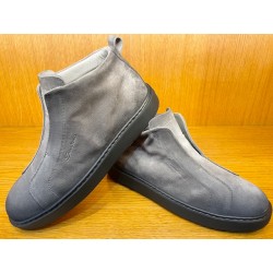 SNEAKER A ENFILER EN DAIM GRIS 22105-G77